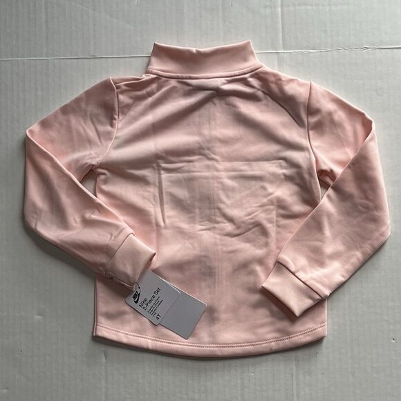 Nike Therma Tracksuit Girls 2PC Set Full Zip Tricot Jacket Pants Pink 4 3-4Yr - Picture 4 of 9